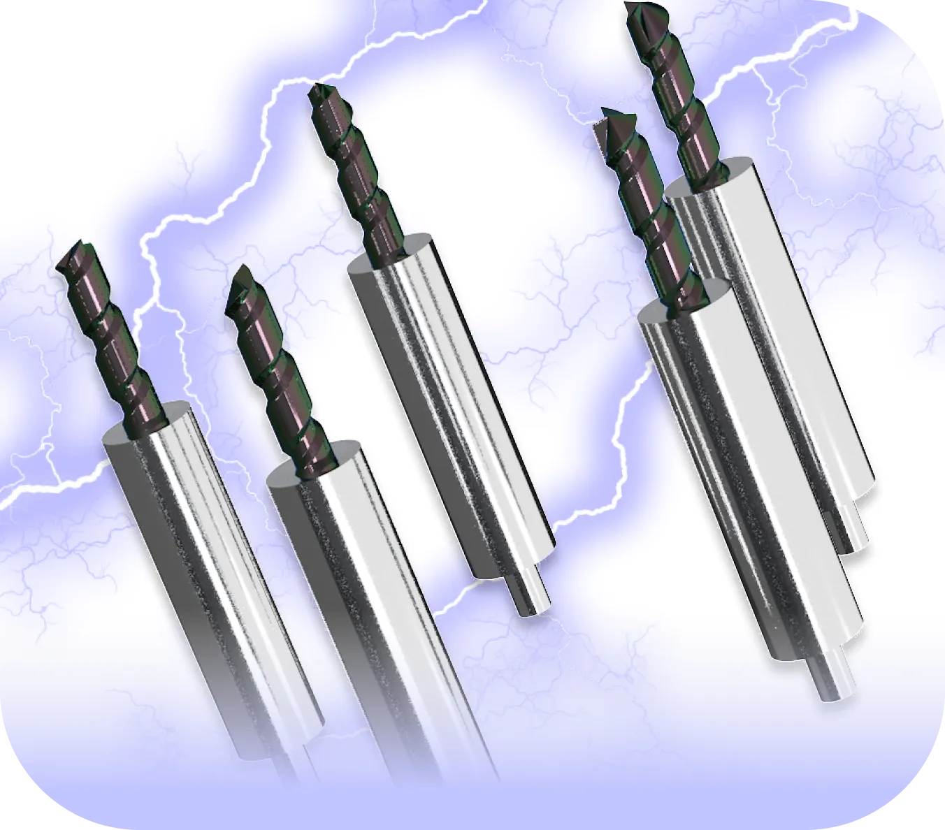 PVD покрытия на режущий инструмент и твердосплавные фрезы